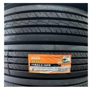 ผู้ผลิตขายส่งยางรถบรรทุกหนักแบบเรเดียล 11R22.5 แบบมียางในและไม่มียางใน ทนทานต่อการบรรทุกหนัก ใหม่ - Product Image 1