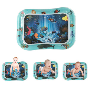 Populaire PVC Matériel Enfants Gonflable Ventre Temps Premium Bébé Tapis De Jeu D'eau pour Nourrissons et Tout-Petits Le Temps De Plaisir Parfait Jouer - Product Image 2