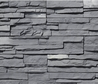 RUIHE Vente chaude de panneaux muraux en pierre PU de haute qualité et à bas prix, panneau mural en pierre 3D en PU, imperméable