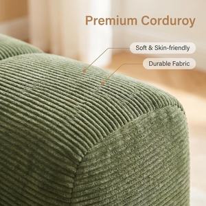 Sofá de Salón Verde Comprimido al Vacío, Muebles Empacados al Vacío, Sofá Comprimido de 3 Plazas en Caja - Product Image 5