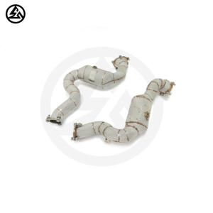 Tuyau de descente CSZ 200 Cell Cat pour tuyau de descente <span class=keywords><strong>Audi</strong></span> S6 <span class=keywords><strong>RS6</strong></span> S7 RS7 C7 avec tuyaux d'échappement de bouclier thermique - Product Image 4