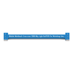 Fami Mobile <b>Workbench</b> Crossbeam 1300 Mm Light Grey Ral7035 For Workshop Use - Product Image 3