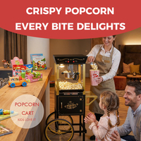 CCP510 Dubbele spanning 600W 43,5x65x136cm Popcornmachine