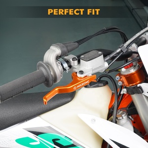 NICECNC <span class=keywords><strong>Accessori</strong></span> Moto Leva Freno Corta per <span class=keywords><strong>KTM</strong></span> 125-500 SX/SXF/XC/XCF/XCW/EXC/EXCF 2014-2023 - Product Image 2