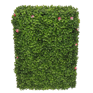 Seto de boj duradero de alta calidad para plantas <span class=keywords><strong>artificiales</strong></span>, valla de jardín, a bajo precio - Product Image 2