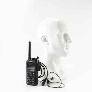 Écouteur intra-auriculaire pliable avec tube acoustique et micro PTT à 2 broches pour radio <span class=keywords><strong>CB</strong></span>, radio FM, radio amateur, compatible <span class=keywords><strong>Baofeng</strong></span> Bf UV5R 888S Uv82 - Product Image 3
