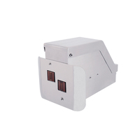 DOCOD OEM/ODM T280 TIJ, impresora de inyección de tinta térmica en línea Industrial, máquina de codificación de fecha de bajo costo para código de barras, logotipo de código QR