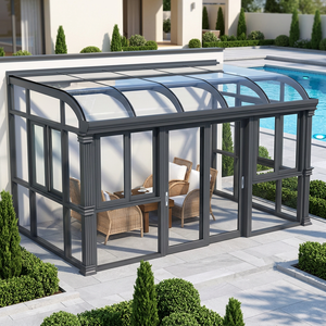 Casa Prefabricada Moderna y Transpirable para Techo, con Diseño Panorámico de Vidrio, para Hoteles, Oficinas, Edificios Escolares y Uso Recreativo - Product Image 3