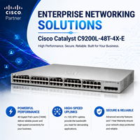 Cisco Catalyst 9200 Switch de Red de 48 Puertos C9200L-48T-4X-E
