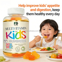Gommes multivitaminées pour enfants, complément nutritionnel quotidien pour enfants, soutien immunitaire et stimulation de la croissance