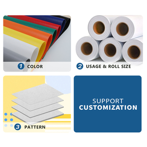 ม้วนแบนเนอร์ PVC หน้าเรียบ 440 กรัม กว้าง 3.2 เมตร สำหรับงานพิมพ์โฆษณาภายนอกอาคาร วัสดุโปสเตอร์แบบมันเงาและด้าน - Product Image 3