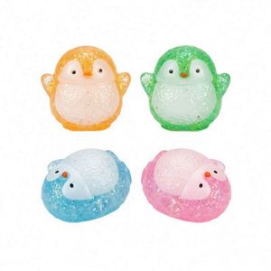 Juguetes Blandos Antiestrés, Juguetes de Pingüino para Aliviar el Estrés, Juguete de Goma Suave con Forma de Animal Feliz para Niños - Product Image 5