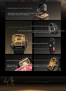 Nouvelle montre connectée <span class=keywords><strong>4G</strong></span> 2026 avec alarme de chute, appel intelligent pour personnes âgées, surveillance de la fréquence cardiaque et de la tension artérielle, et positionnement GPS pour la santé - Product Image 3