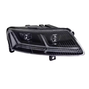 Fari SJC stile Auto per <span class=keywords><strong>Audi</strong></span> <span class=keywords><strong>A6</strong></span> A6L <span class=keywords><strong>2004</strong></span> - 2011 luci Laser parti Auto parti anteriori luci associate montaggio Plug and Play - Product Image 5