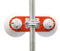 Antenne cornet 4,9-6,5 GHz 19 dBi pour applications 4x4 MIMO et 802.11ax, liaison de données longue portée et point à point