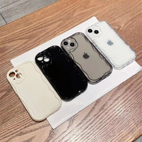 Coque de téléphone portable transparente en TPU souple pour iPhone 18 Pro Max 17 16 15 14 13 12 11 Xr Xs 7 8, protection antichoc, dos transparent