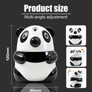 Projecteur laser intelligent ciel étoilé, veilleuse galaxie, lumière de vacances, cadeau idéal, projecteur d'étoiles Panda Galaxy pour <span class=keywords><strong>chambre</strong></span> - Product Image 5
