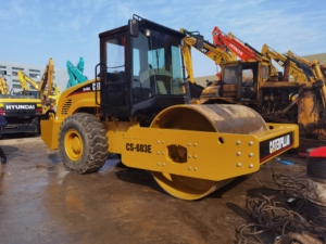 Top-selling CAT CS-683E Used <b>Road</b> Roller Second-hand Caterpillar Cat CS-683e in Stock with Good Quality - Product Image 3