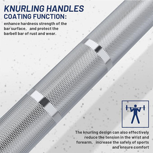 للبيع بالجملة من المصنع ، حديد رفع الأثقال 20 رطل ، شريط رفع ديادليفت قياسي 45 رطل ، قضيب حديد كروم - Product Image 5