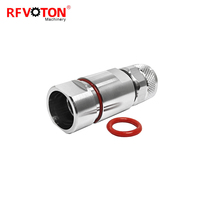 Connecteur Convertisseur LDF4-50A à Vis de Serrage Mâle N pour Câble Flexible de 1/2 pouce (pour Alimentation en Mousse) Prix Usine En Stock