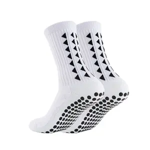 Wholesale Grip Socks Sports Custom 1 Size Fit All Sports Socks Grip Basketball Breathable Elite Anti Slip Socks For Men