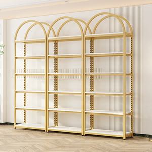 轻奢现代多功能可拆卸商用美容院美甲化妆品展示柜及收纳架 - Product Image 1