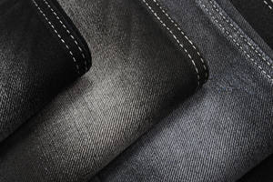 Tela vaquera negra de azufre de 11.8 oz con reverso azul, tejido especial de alta elasticidad, <span class=keywords><strong>textil</strong></span> vaquero de proveedor chino - Product Image 5