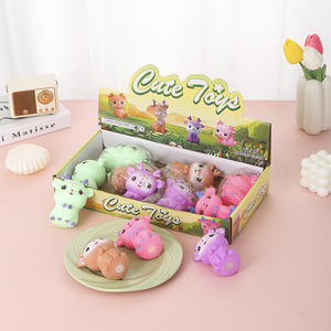 Juguetes Antiestrés de Ciervo, Pelotas Antiestrés para Adultos, Recuerdos para Fiestas de Ciervos, Lindos y Divertidos Mini Juguetes Sensoriales de Animales para la Oficina - Product Image 3