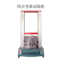 Máquina de Prueba de Flexión de Cuatro Puntos ASTM C158 ISO 4587, Probador de Flexión de Tres y Cuatro Puntos EN 1288 BS 1610, Probador de Flexión de Materiales