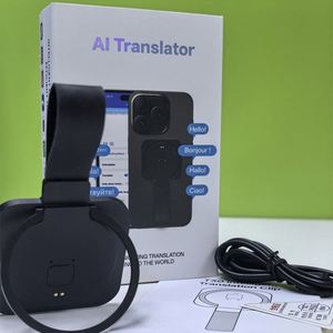 Dispositif de <span class=keywords><strong>traduction</strong></span> miniature personnalisé en usine, gadgets multifonctions, enregistreur vocal AI en temps réel, traducteur magnétique intelligent pour téléphone - Product Image 3