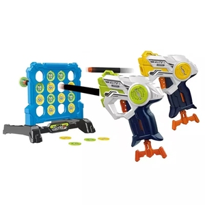 Dowellin trẻ em không khí mềm Súng đạn nhựa đạn đồ chơi súng Trò chơi bắn súng đồ chơi với mục tiêu cho trẻ em - Product Image 2