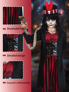 Costume de <span class=keywords><strong>princesse</strong></span> vampire pour Halloween, déguisement de fête, costume de fantaisie - Product Image 4