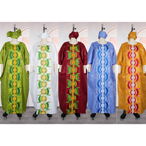 H&D S11001-1 <span class=keywords><strong>Vestidos</strong></span> <span class=keywords><strong>Africanos</strong></span> de Nueva Llegada <span class=keywords><strong>para</strong></span> Mujer, Vestido Bazin Bordado, Vestido Casual de Moda <span class=keywords><strong>para</strong></span> Fiesta - Product Image 6