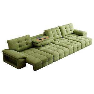 Nuevo Sofá de Tres Plazas 2026, Diseño Moderno y Simple para Apartamentos Pequeños, con Control Remoto Inteligente, Tapizado en Tela Chenille - Product Image 5