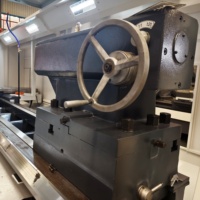 Torno CNC de Alta Resistencia CK61125, Torno CNC Horizontal de Gran Diámetro para Mecanizado de Piezas de Metal Pesado