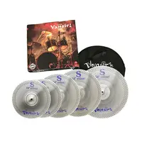 Vansir - Silver Color Mute Cymbal Set, Low Noise Cymbal Set