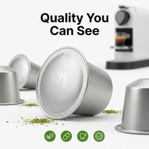 Matcha Portable Matcha Capsules - Mess-Free Ceremonial Grade Green Tea Pods for Travel - Product Image 1