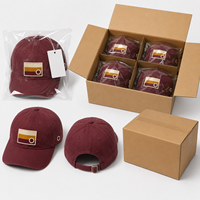 Casquette de baseball en coton Dobby rayée en gros avec patch tissé, article de catalogue courant, produit culturel, chapeau, OEM, marque privée, fourniture pour musées