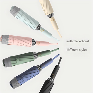 LM-L ร่มพับได้<span class=keywords><strong>3</strong></span>ทบอัตโนมัติขนาดกะทัดรัดน้ำหนักเบา, ไฟฉาย LED สำหรับผู้ใหญ่ดีไซน์สุดสร้างสรรค์สำหรับการเดินทางสมัยใหม่ - Product Image 3