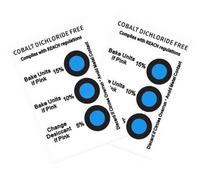 Cartes indicatrices d'humidité PCB bleues personnalisables, réutilisables, écologiques, sans cobalt, sans halogène, à 3/6/9 points, pour appareils photo et électroménager