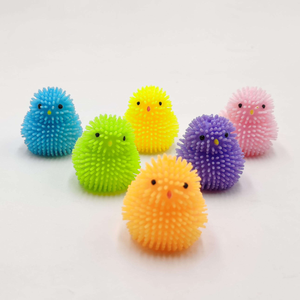Pelota de descompresión musical inflable TPR con diseño de pollo/pato, elástica, para apretar, para niños de 5 <span class=keywords><strong>a</strong></span> 7 <span class=keywords><strong>a</strong></span>ños - Product Image 5