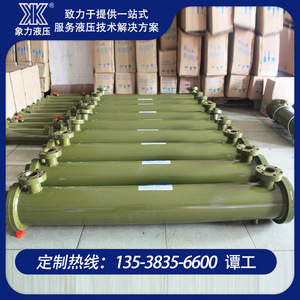 เครื่องแลกเปลี่ยนความร้อนแบบเปลือกและท่อ CL-640 แบบแนวนอน พร้อมท่อทองแดง 44 เส้น สำหรับระบบไฮดรอลิก - Product Image 5
