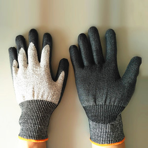 MaxiPact HPPE Anti-Cut PU Logo personnalisé En388 Niveau C Équipement <span class=keywords><strong>de</strong></span> protection individuelle Gants <span class=keywords><strong>de</strong></span> travail <span class=keywords><strong>de</strong></span> sécurité résistants aux coupures - Product Image 4