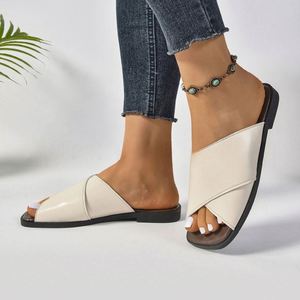<b>Slippers</b> <b>Summer</b> Large Size Outdoor Beach Casual Sandals Trend Shoes Flat Non-slip Comfortable Usa Mairun823 - Product Image 3