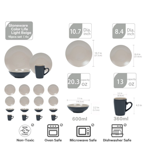 Les populaires housses rondes pour assiettes de cuisine, housses pour tasses à café et housses pour couverts conviennent à un usage domestique - Product Image 2
