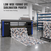 Machine d'impression textile FD61916E 1,9 m – Imprimante à transfert par sublimation pour vêtements de sport, rideaux, décoration intérieure, production en atelier