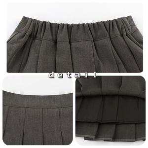 Ropa para niños Niña A-Line Falda plisada Color sólido <span class=keywords><strong>Simple</strong></span> Todo-fósforo Ropa para niños Niña - Product Image 5