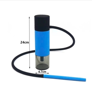 2024 Venta Caliente Set de Cachimba Portátil de Plástico Lacado para Coche, Ecológico, Pequeño, Mini Shisha, Regalo, Modelo USA Mairun 823 - Product Image 4