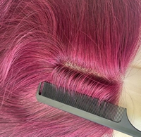 Envío Rápido, Colores Brillantes de Moda, Cierre para Fiestas, Cosplay y Estilo Urbano, Cabello Humano Natural Extra Ancho, Agrega Volumen al Cabello