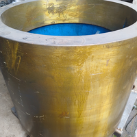Pièces de concasseur à rouleaux en acier à haute teneur en manganèse pour le processus de moulage de l'exploitation minière de minerai